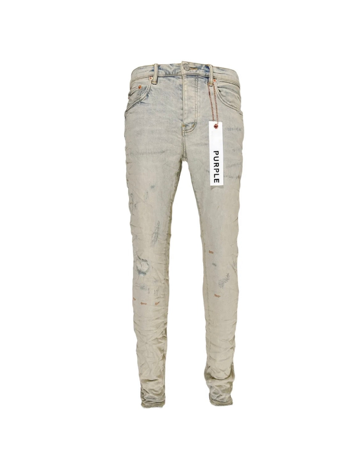 Purple Belt Loopsoil Jeans