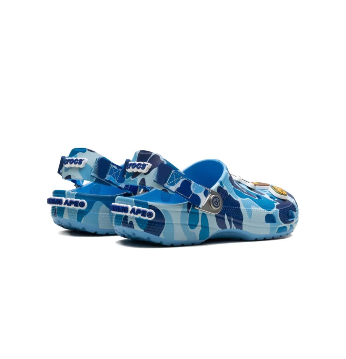 A Bathing Ape x Crocs Clog "Blue Camo"