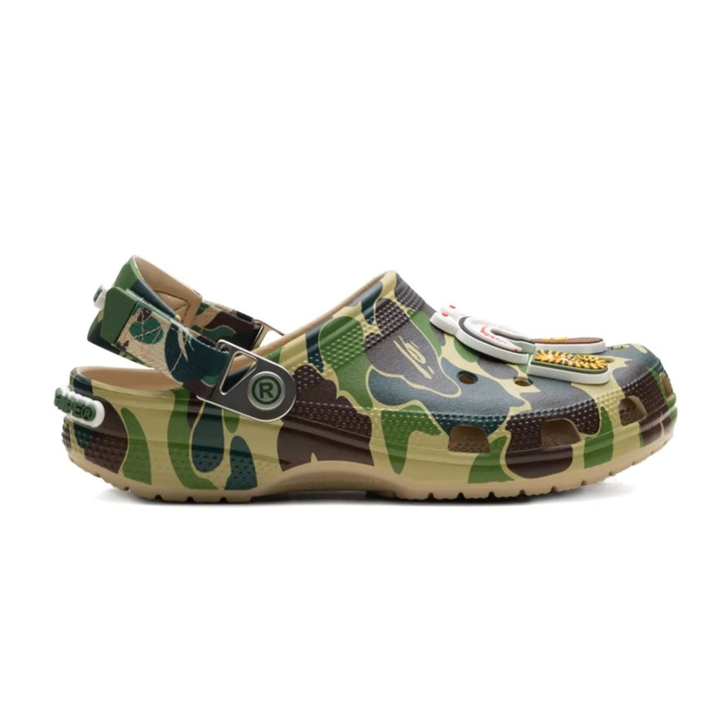 A BATHING APE x Crocs Clog "Camo"
