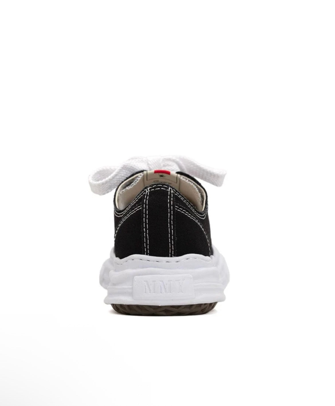 MAISON MIHARA YASUHIRO HANK OG SOLE CANVAS LOW BLACK