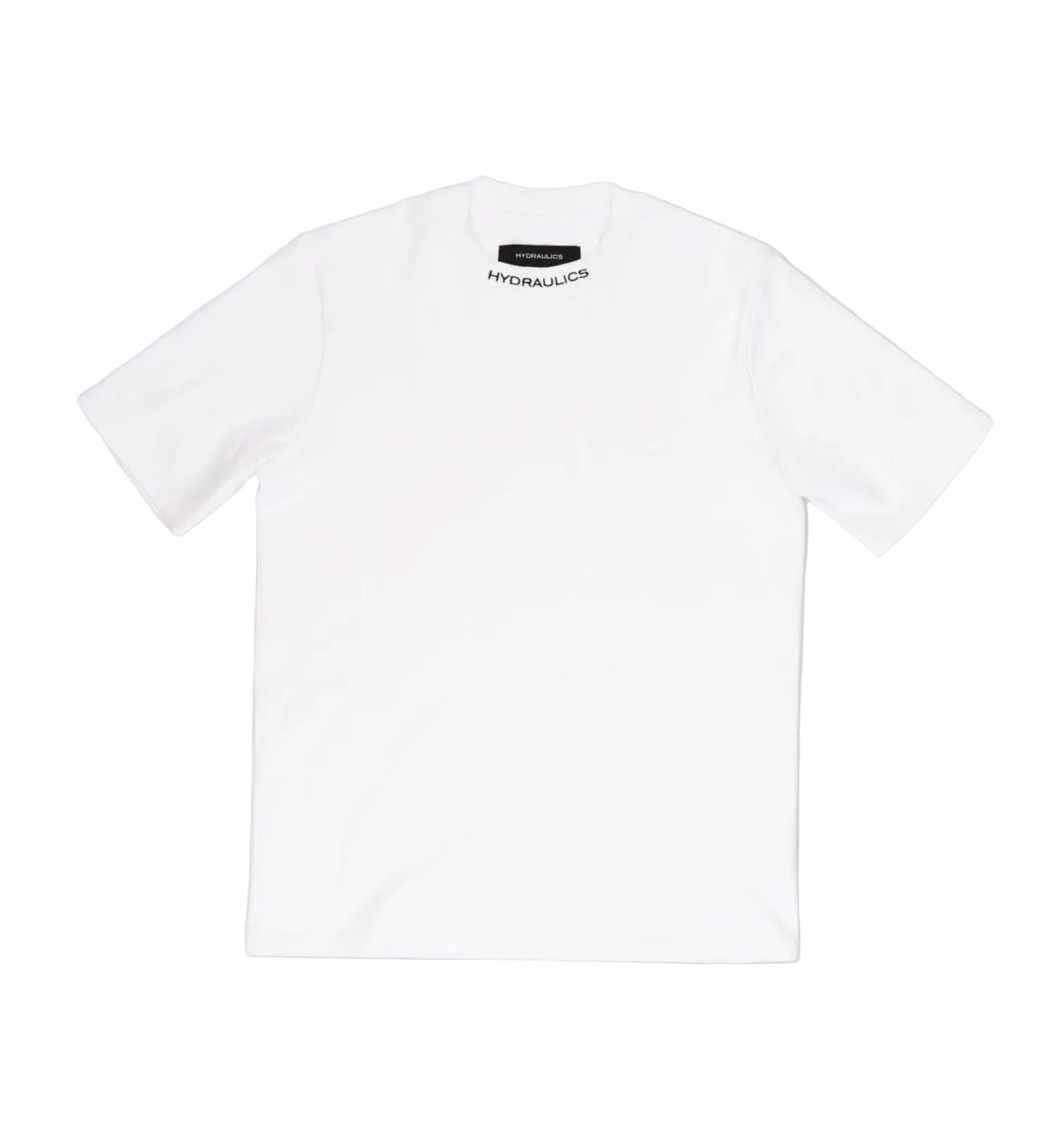 HYDRAULICS MEN’S LOGO EMBROIDERED COLLAR TEE WHITE V2