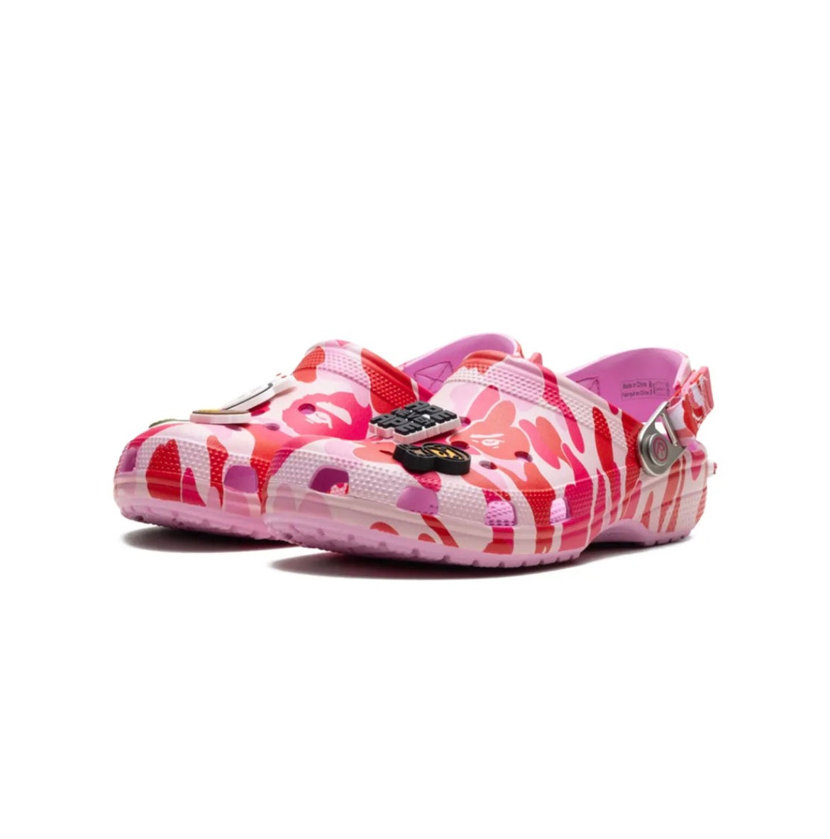 A BATHING APE x Crocs Clog "Pink Camo"